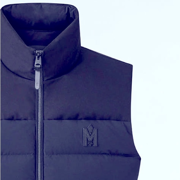 MACKAGE BOBBIE-STR NAVY 44 - Brand New Men’s Vest - Picture 6 of 9